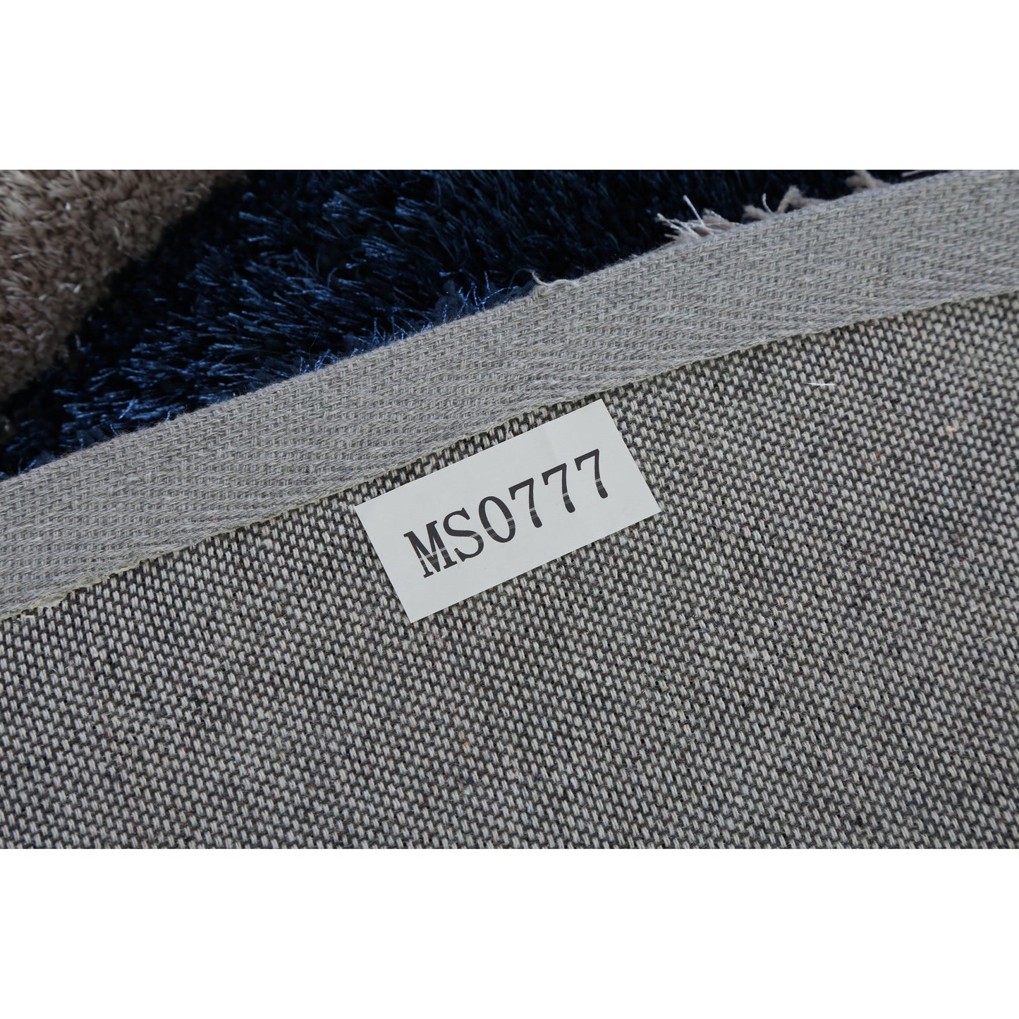 Tapis Mateos Shag à motif abstrait