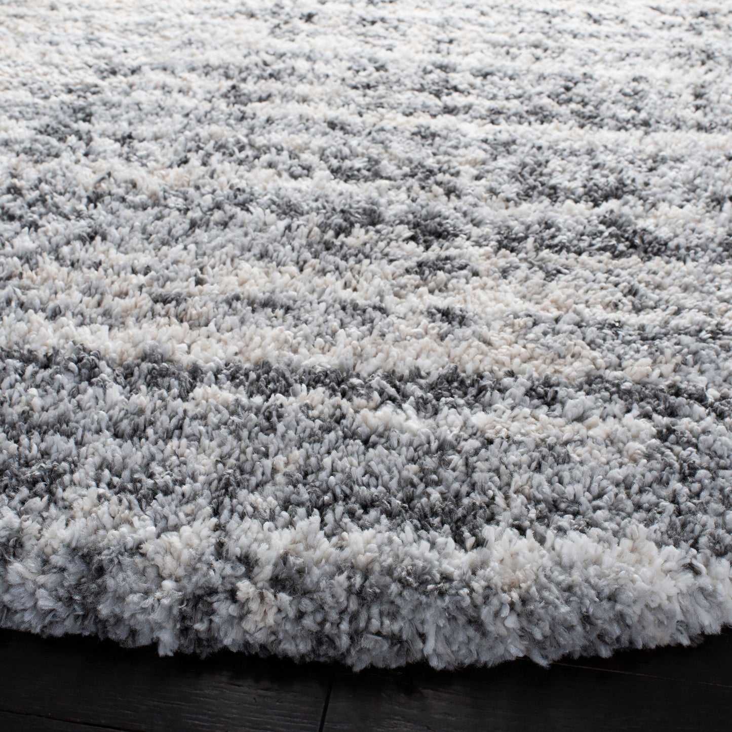 Tapis SAFAVIEH Fontana Shag Lenchen Moderne Abstrait de 5 cm d'épaisseur