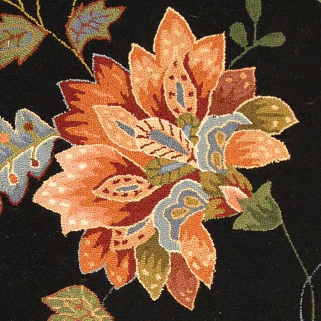 SAFAVIEH Chelsea Klavdia fait à la main en laine florale de campagne française