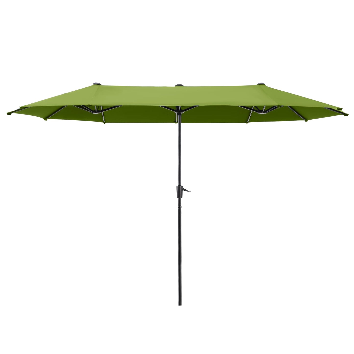 Parasol de terrasse double face extra large de 4 m (13 pi) avec manivelle, MAISON ARTS