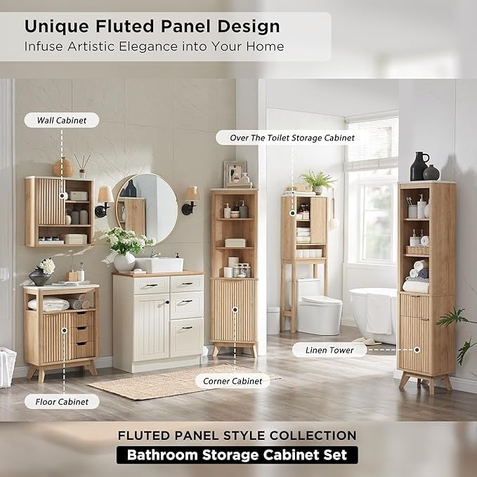 Armoire murale moderne pour salle de bain, armoire à pharmacie, organisateur de rangement mural