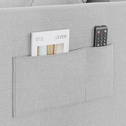 Canapé-lit 3 en 1 réglable, canapé-lit gigogne, convertible et pliable pour salon