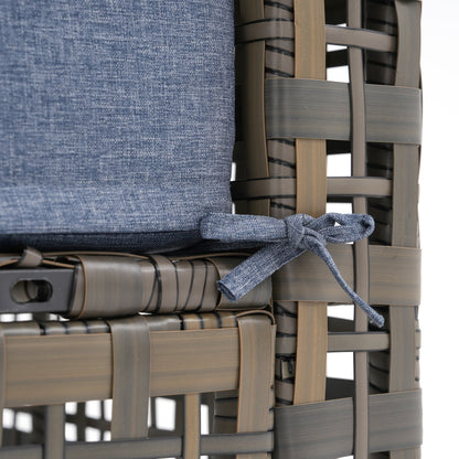 Ensemble de sièges d'extérieur sectionnels pour 6 personnes avec coussins