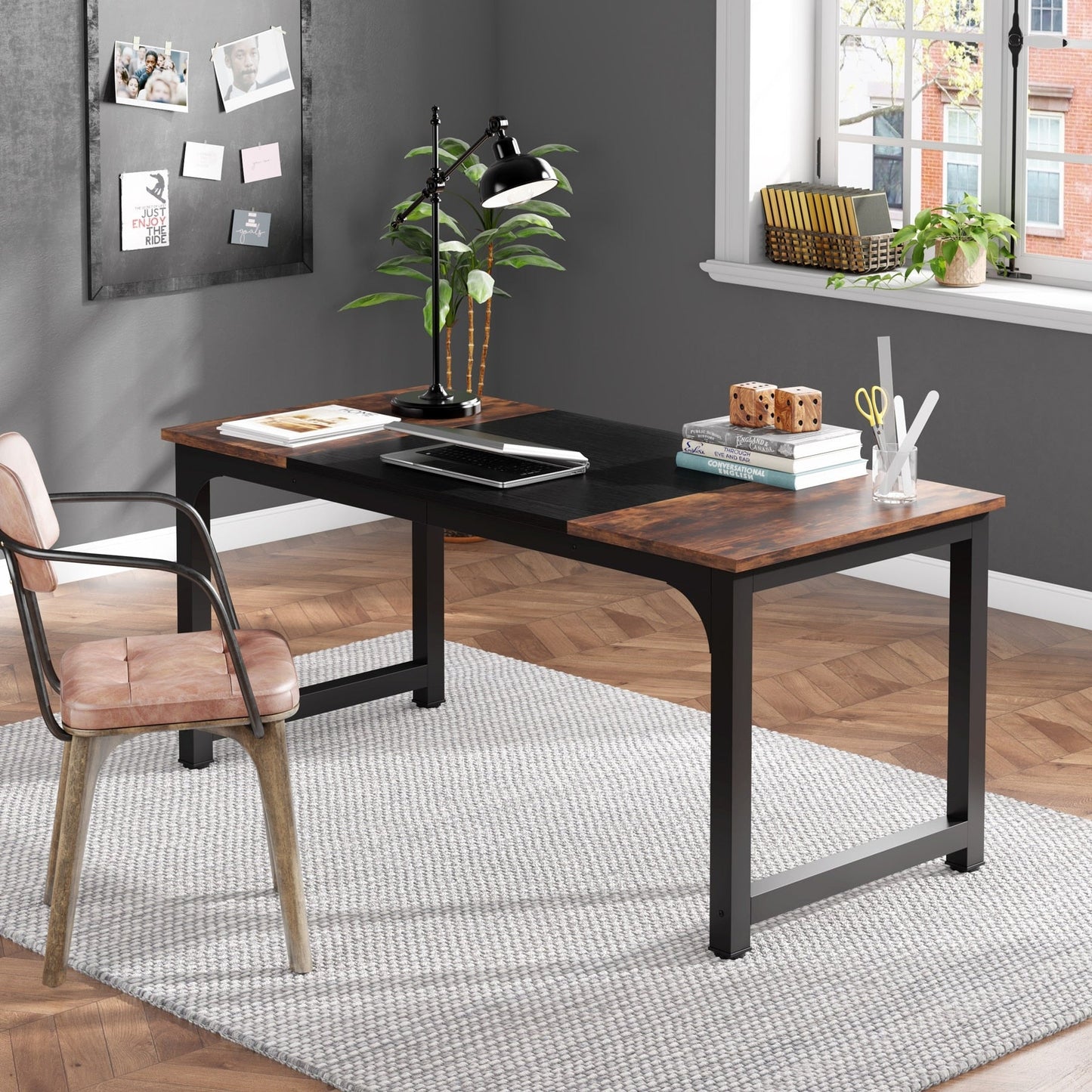 63 Bureau d'ordinateur moderne pour le bureau à domicile