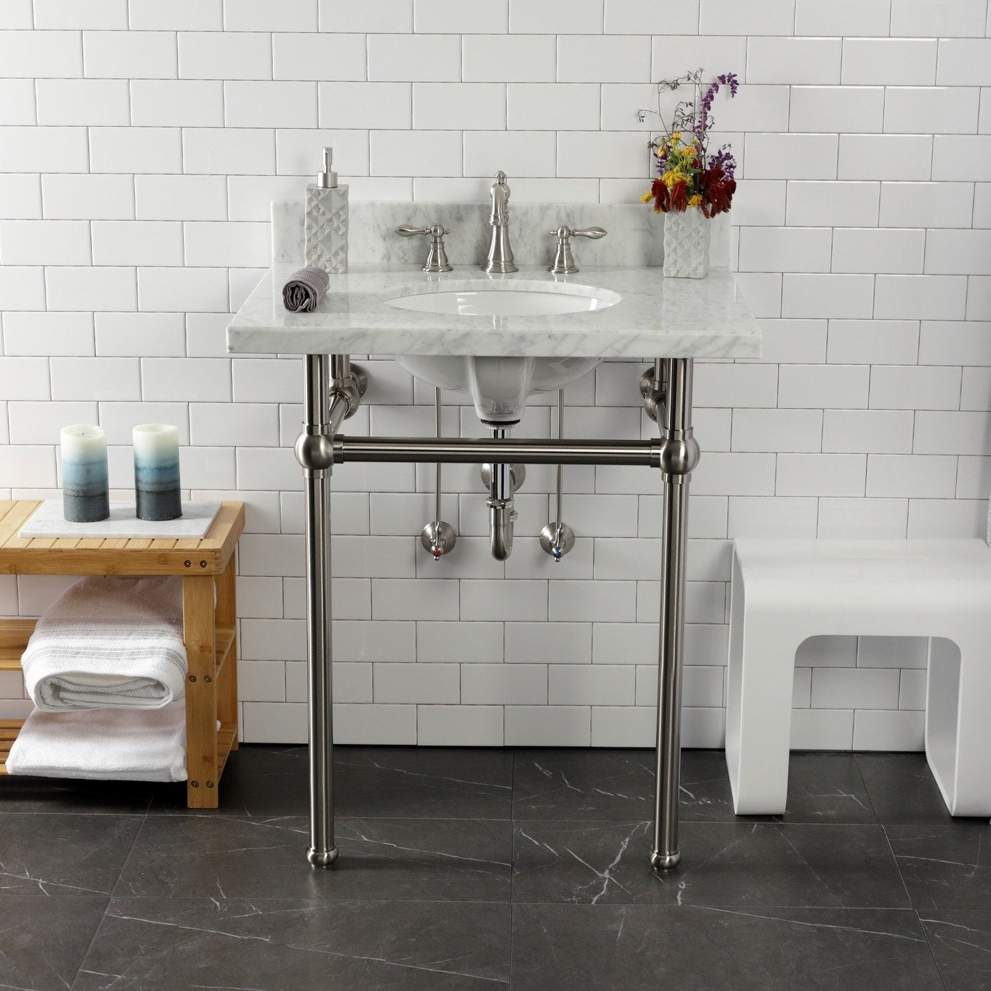 Robinet de salle de bain classique américain à large diffusion