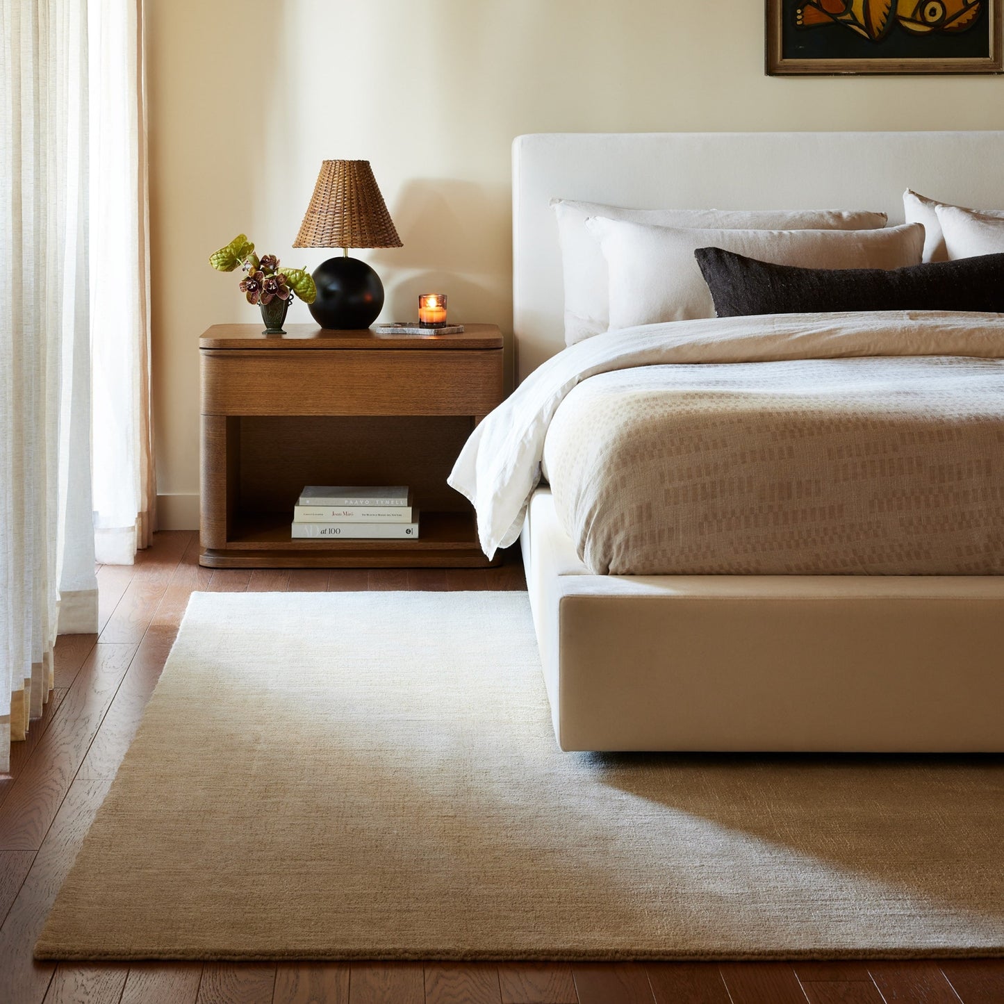 Tapis Nuloom Arrel moucheté en laine mélangée