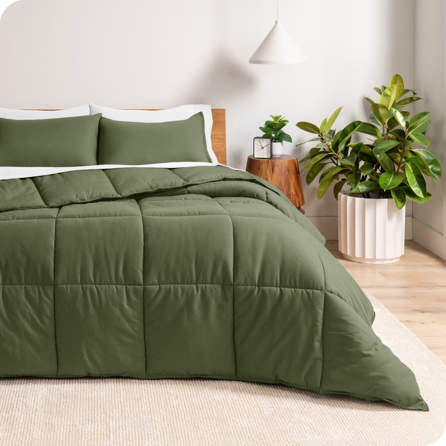 Bare Home Hypoallergenic Down Alternative Comforter Set