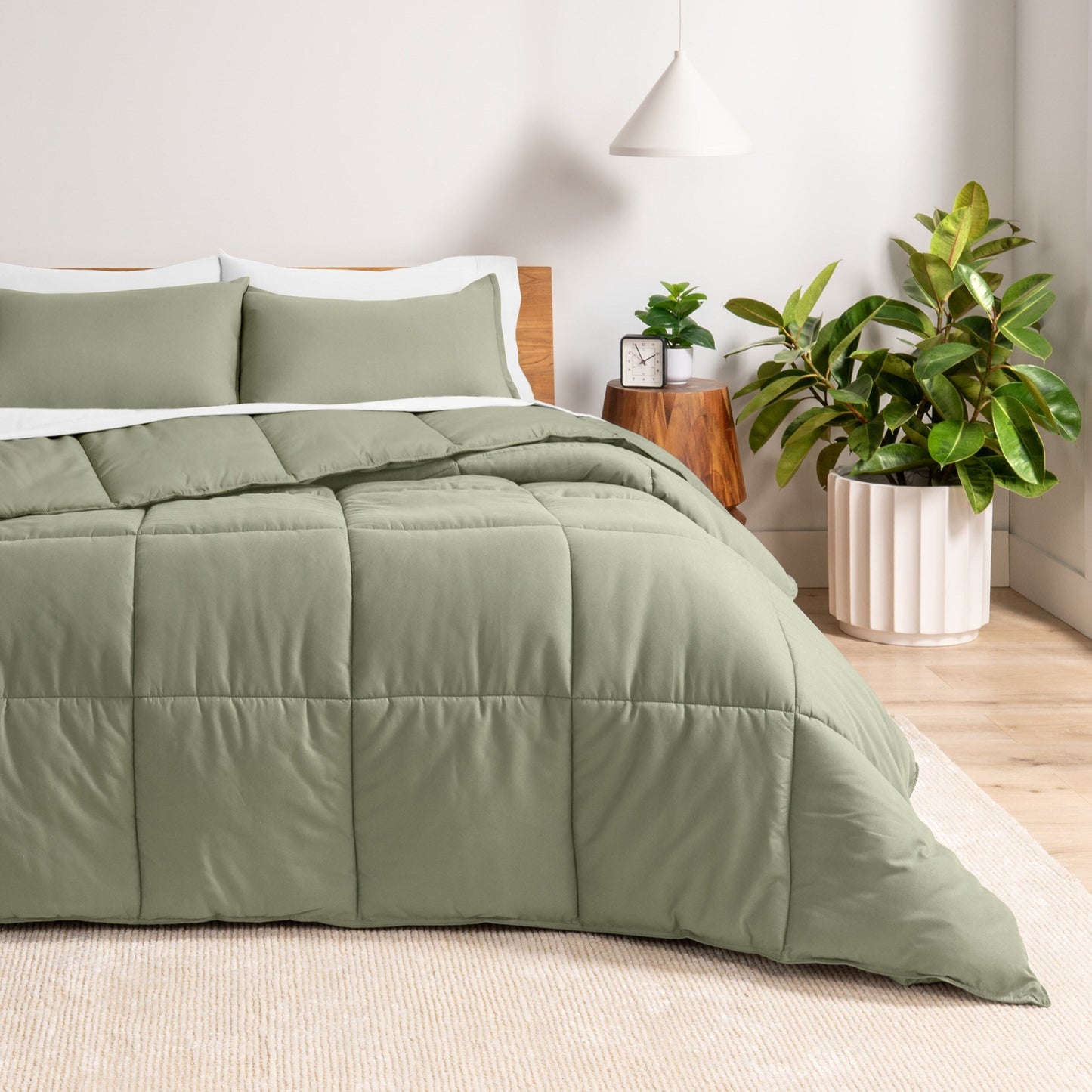 Bare Home Hypoallergenic Down Alternative Comforter Set