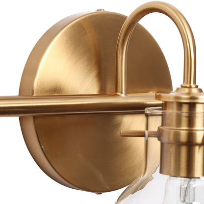 Applique murale moderne en verre à 2/3/4/5 lumières pour salle de bain, design minimaliste