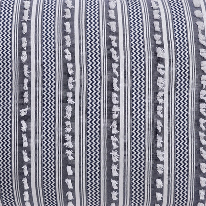 Better Trends Angelique Comforter Set 100% Cotton Tufted Soft Plush Chenille Elegant Stripes Machine Washable & Tumble Dry