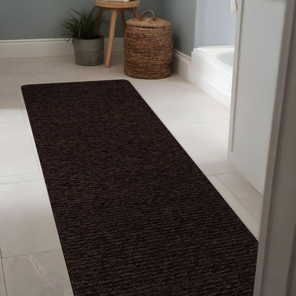 Beverly Rug Solid Color Non-Slip Rubber Back Washable Indoor Area Rug