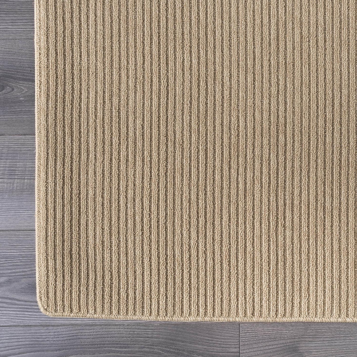 Beverly Rug Solid Color Non-Slip Rubber Back Washable Indoor Area Rug