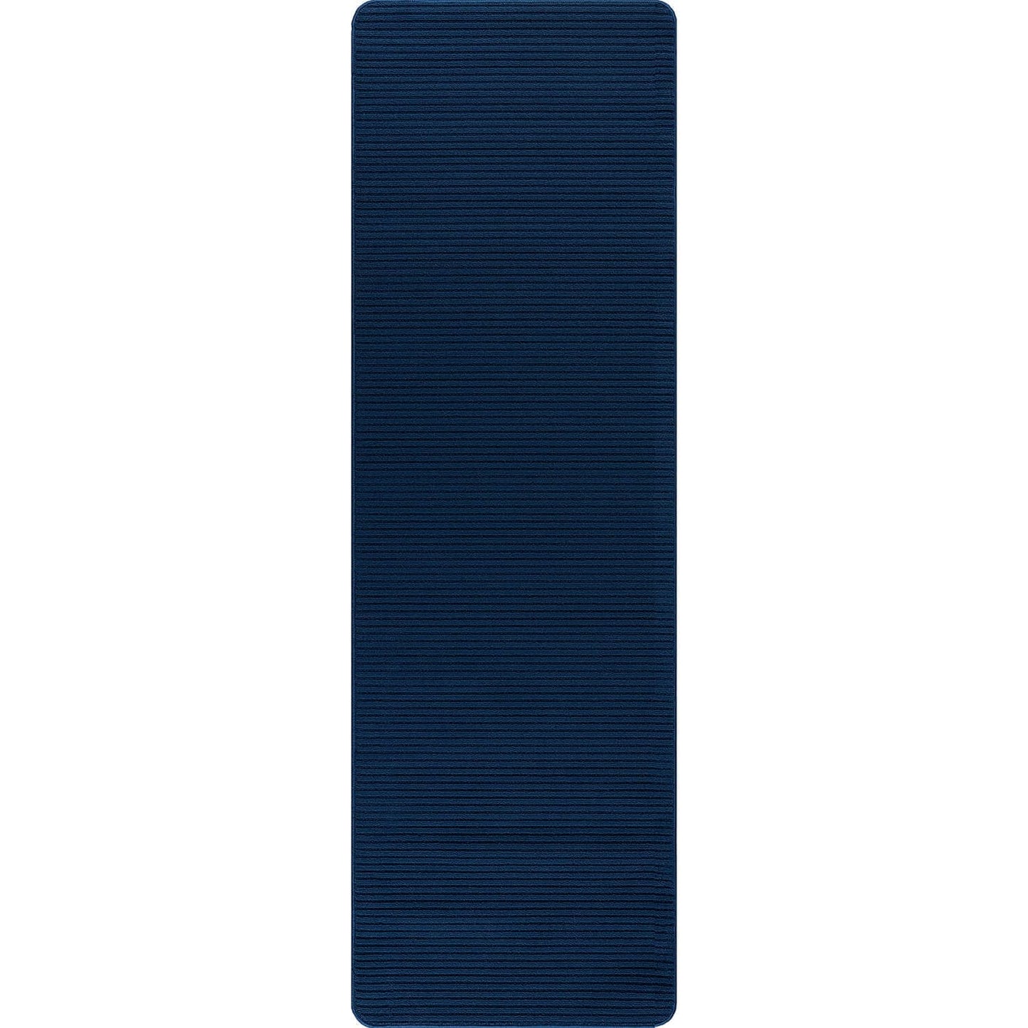 Beverly Rug Solid Color Non-Slip Rubber Back Washable Indoor Area Rug