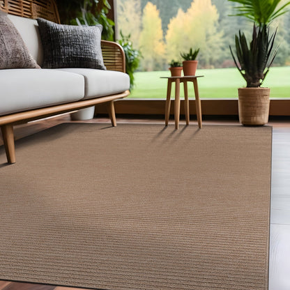 Beverly Rug Solid Color Non-Slip Rubber Back Washable Indoor Area Rug