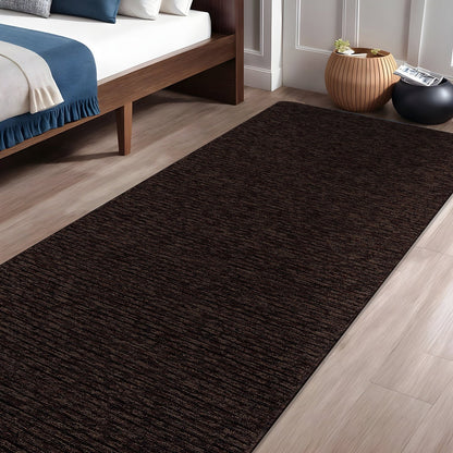 Beverly Rug Solid Color Non-Slip Rubber Back Washable Indoor Area Rug
