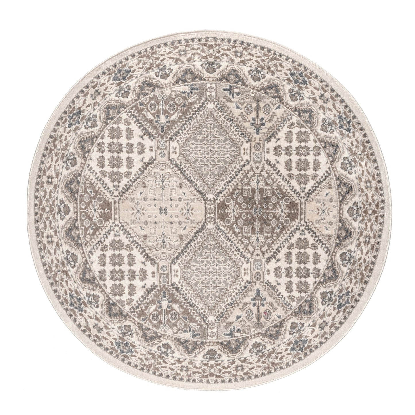 Tapis de sol carrelé traditionnel Nuloom Becca