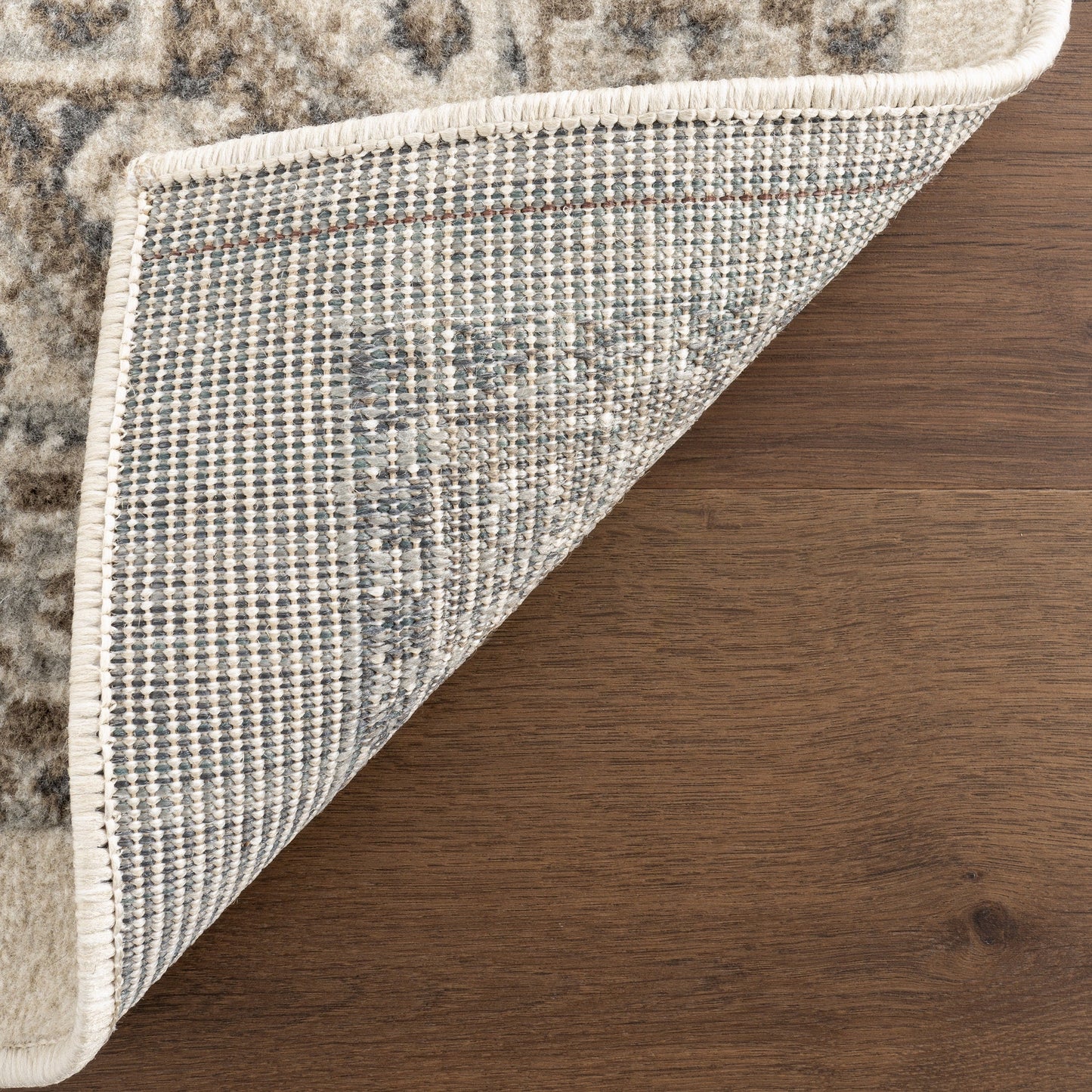Tapis de sol carrelé traditionnel Nuloom Becca