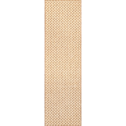 Tapis d'intérieur/extérieur à chevrons Nuloom Camryn