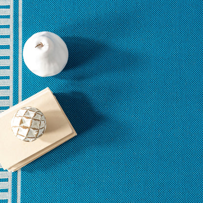 Tapis d'intérieur/extérieur Nuloom Leah Classic à bordures