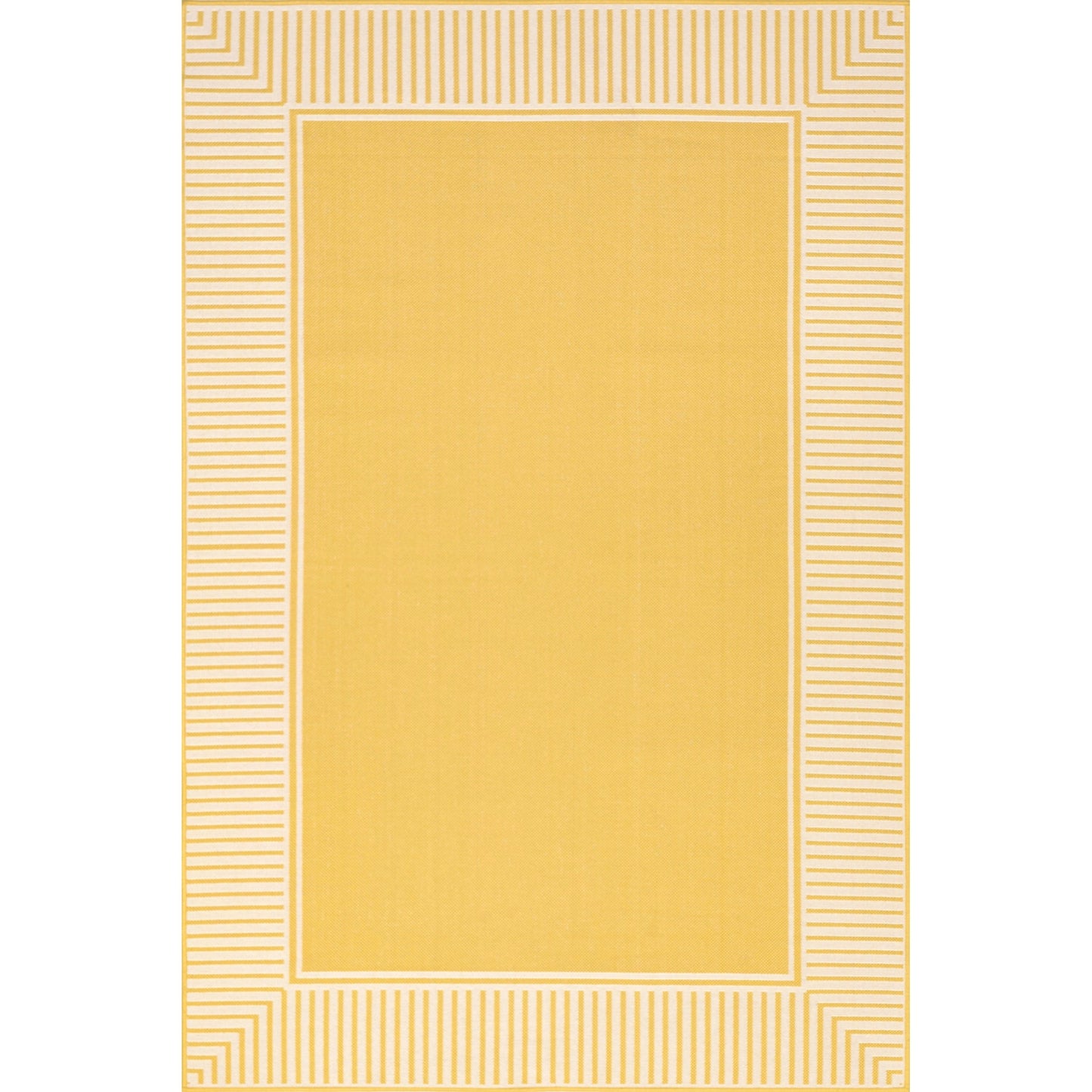 Tapis d'intérieur/extérieur Nuloom Leah Classic à bordures