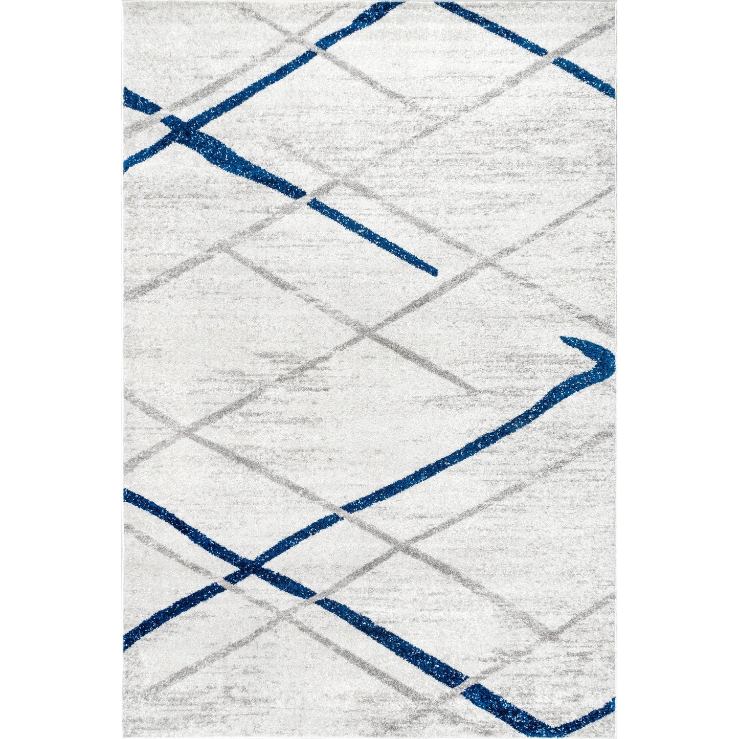 Tapis de sol moderne abstrait Nuloom Skylar