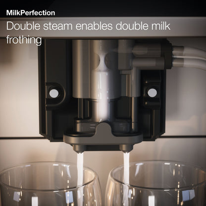 Machine à café de comptoir Miele CM 6160 MilkPerfection - Noir obsidien
