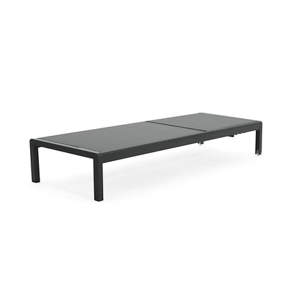 Chaise longue d'extérieur en aluminium Cape Coral (lot de 2) par Christopher Knight Home - 77,56 po x 25,20 po x 11,80 po