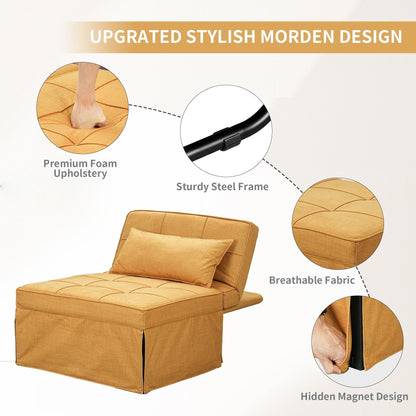 Canapé-lit convertible, canapé-lit, fauteuil inclinable, ottoman, pliable, pour salon