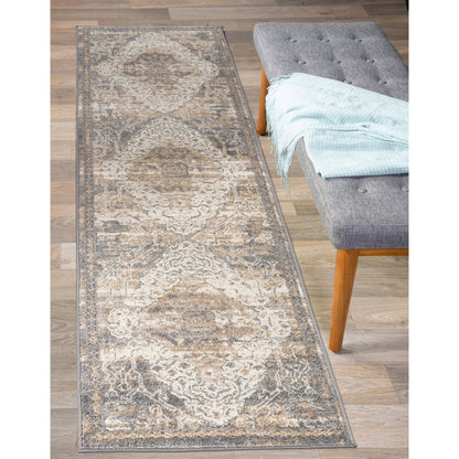 World Rug Gallery Distressed Traditional Indoor/Outdoor Area Rug