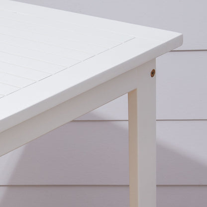 Ensemble de salle à manger avec table de bar et chaises en bois Emilio