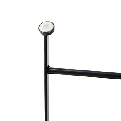 Ensemble bistrot pliant d'extérieur en métal Glitzhome 3 pièces avec table et chaises