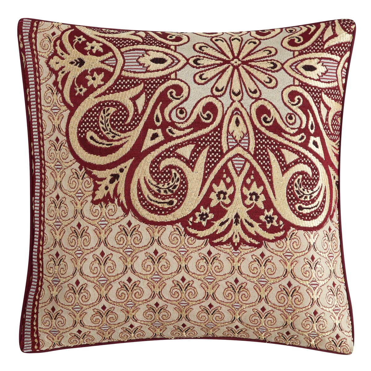 Ensemble de couette élégant à médaillon Nanshing Prince 7 pièces