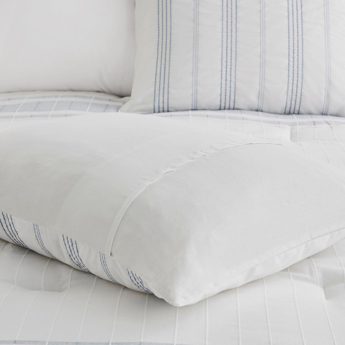 Ensemble de couette surdimensionnée en coton jacquard Harbor House Morgan, 6 pièces