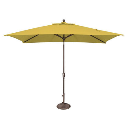 Parasol rectangulaire inclinable SimplyShade Catalina de 3 mètres (10 pieds) à bouton-poussoir
