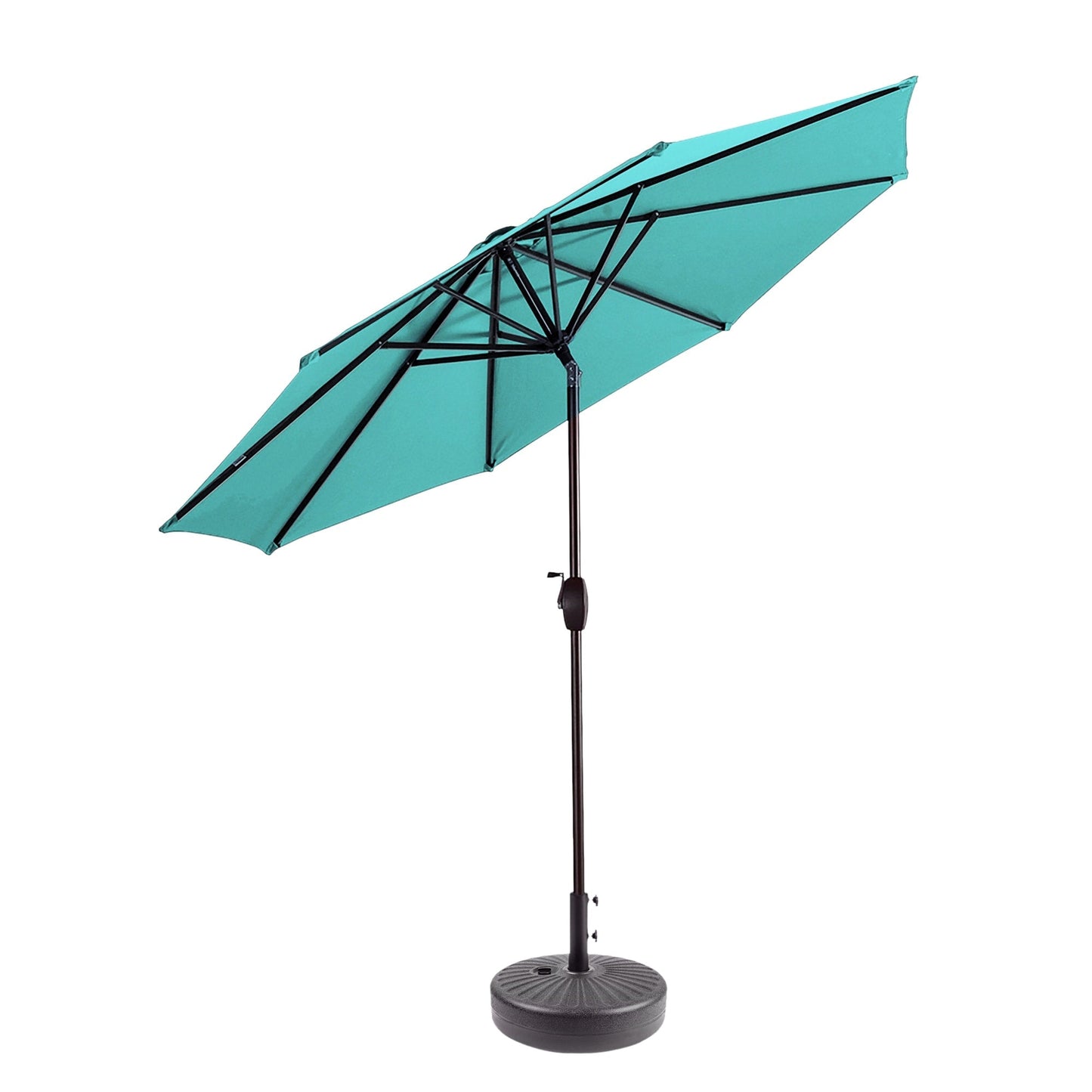 Parasol de patio Holme de 9 pieds et support de base