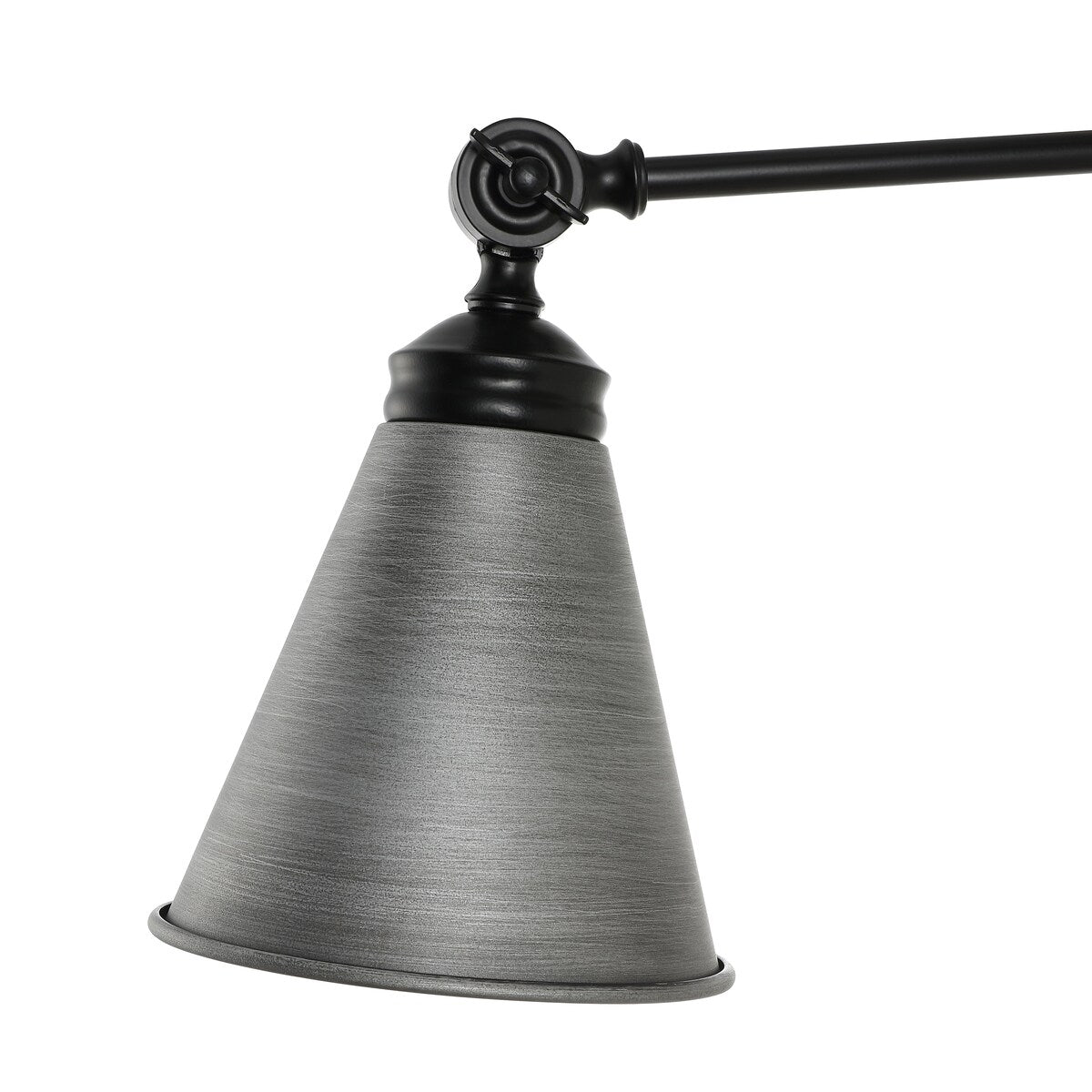 WINGBO Industrial Swing Arm Wall Sconce with Metal Shade,2-Pack...