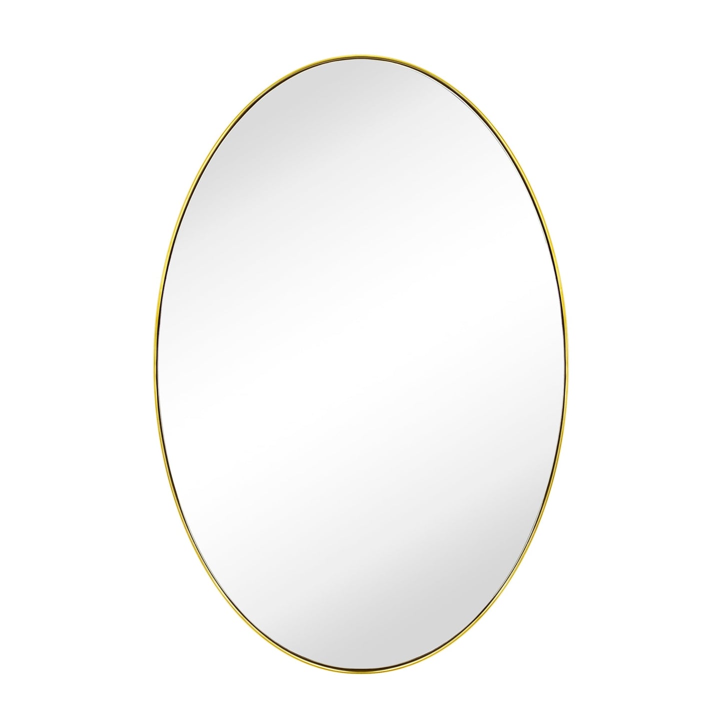 TEHOME Javell Oval Metal Wall Mirror