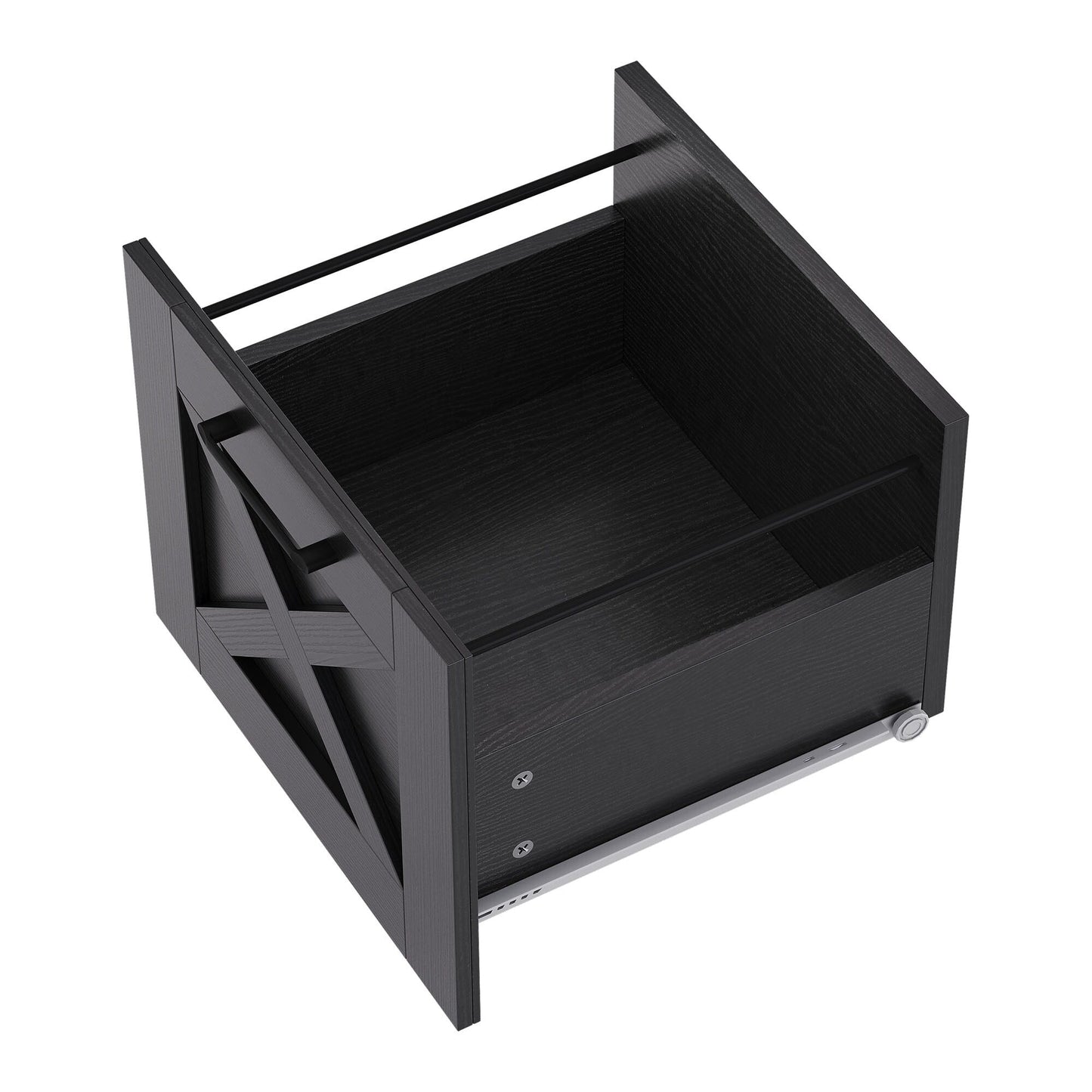 Bureau d'angle gaming Moasis en forme de L, 150 cm (59 pouces), avec support pour écran