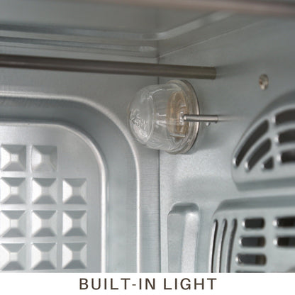 Four grille-pain de comptoir LNC 12-en-1, grande capacité (34 pintes), avec rôtissoire à convection et friteuse à air chaud - 19,5 po L x 15 po l x 12,5 po H