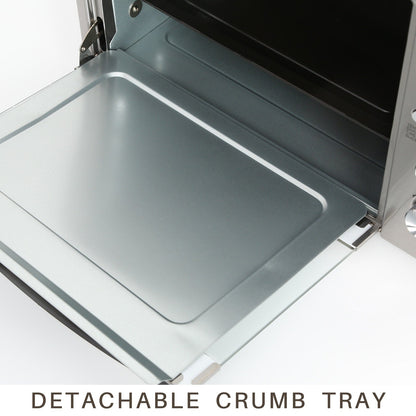 Four grille-pain de comptoir LNC 12-en-1, grande capacité (34 pintes), avec rôtissoire à convection et friteuse à air chaud - 19,5 po L x 15 po l x 12,5 po H