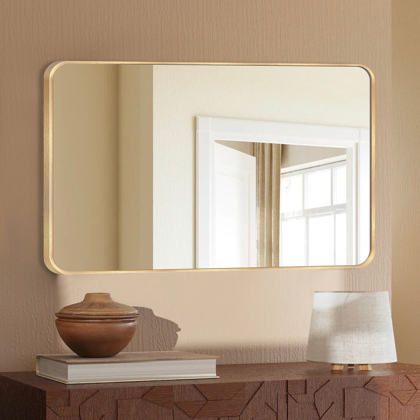 Miroir sur pied moderne pleine longueur