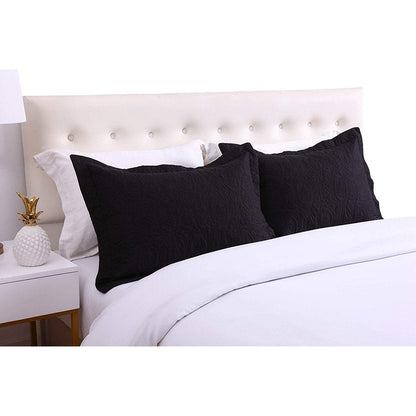 Taie d'oreiller brodée Porch &amp; Den Manor (lot de 2)