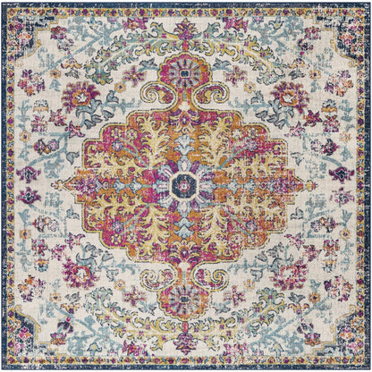 Tapis Livabliss Harput à médaillon traditionnel revisité
