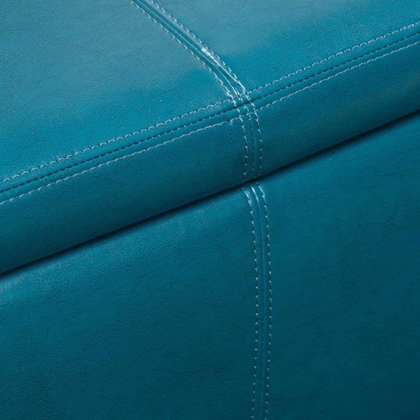 Banc de rangement Lucinda en similicuir de Christopher Knight Home - 51,25 cm L x 17,50 cm l x 16,25 cm H