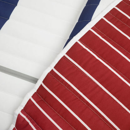 Couette réversible surdimensionnée pour enfants Lush Decor sur le thème du baseball