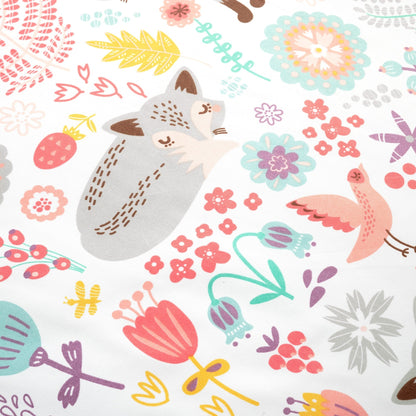 Couette Lush Decor Pixie Fox avec draps assortis, idéale pour la rentrée scolaire des enfants
