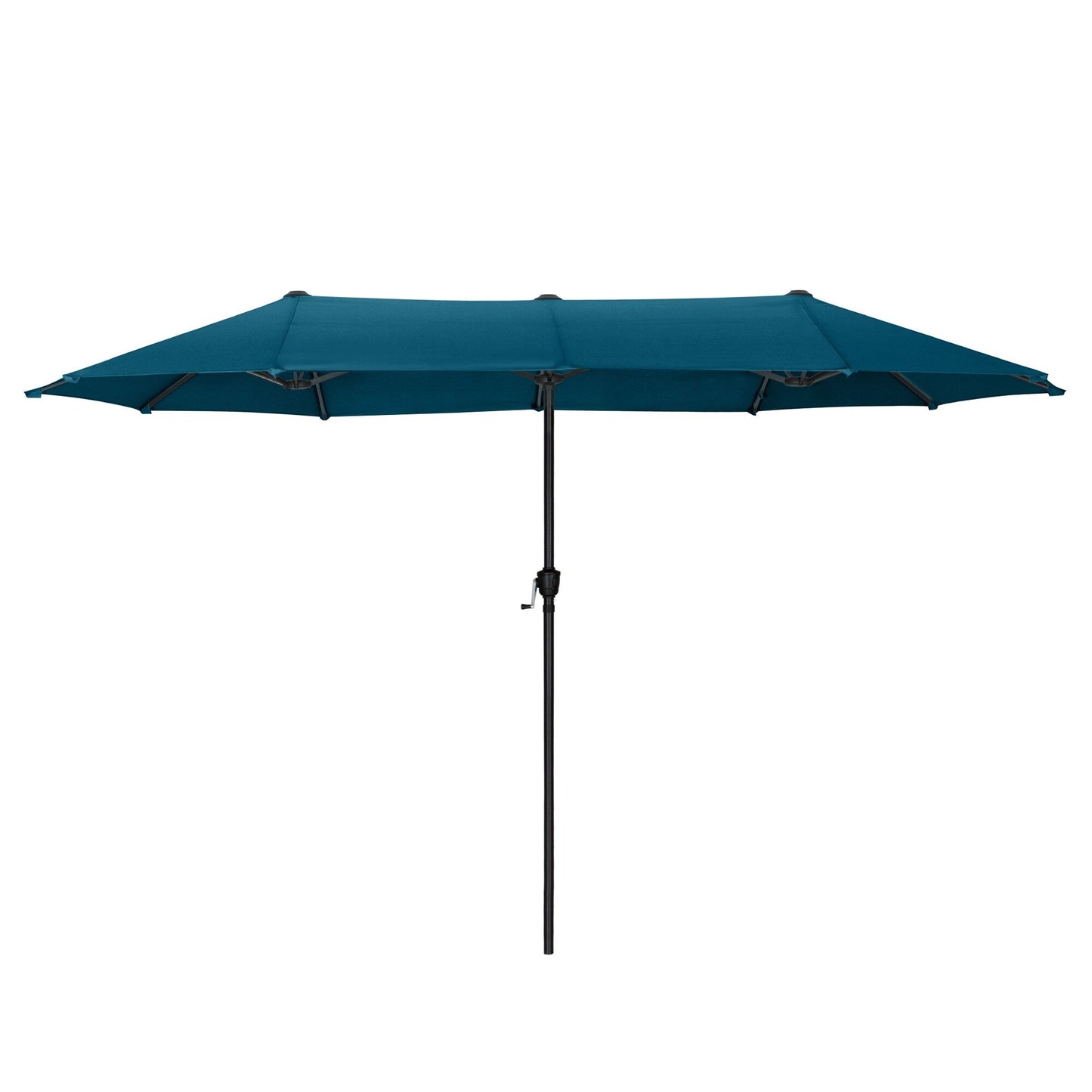 Parasol de terrasse double face extra large de 4 m (13 pi) avec manivelle, MAISON ARTS