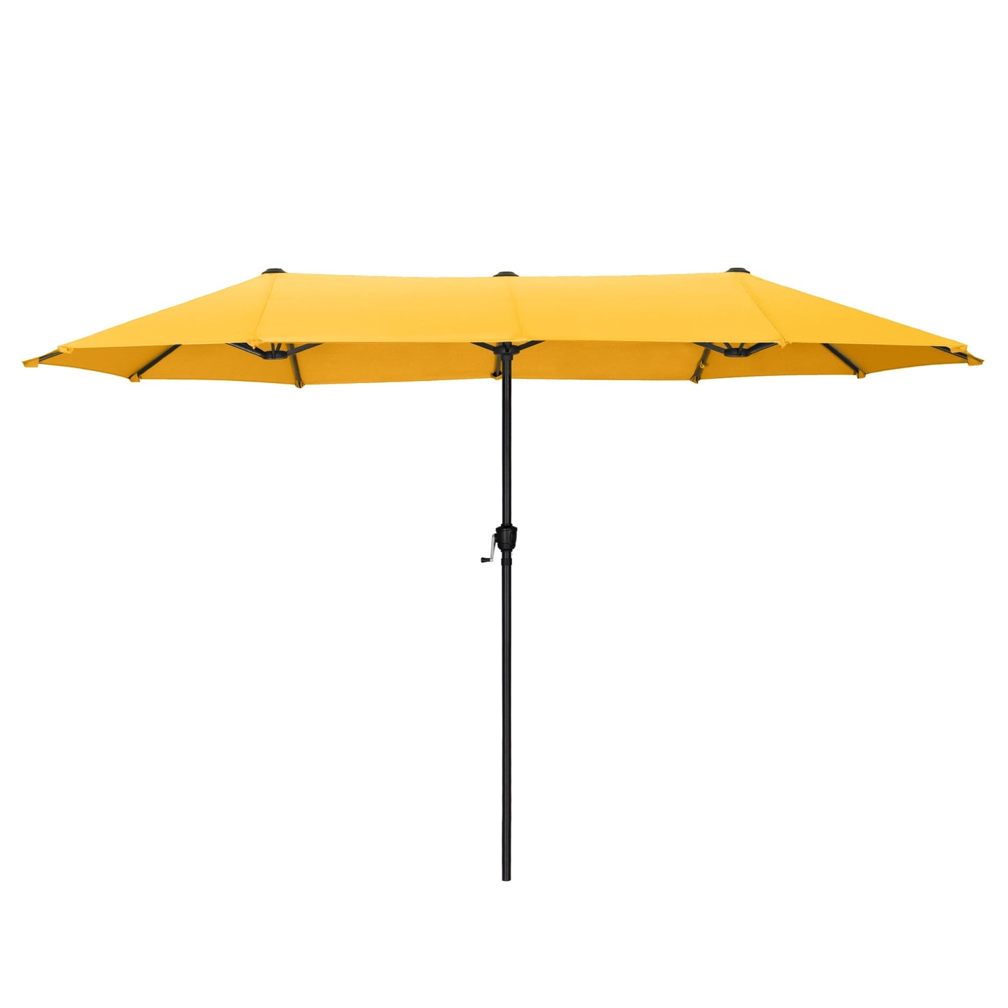Parasol de terrasse double face extra large de 4 m (13 pi) avec manivelle, MAISON ARTS