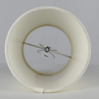 Abat-jour à pince en lin MERIVILLE pour lustre, 10 cm x 12,5 cm x 12,5 cm