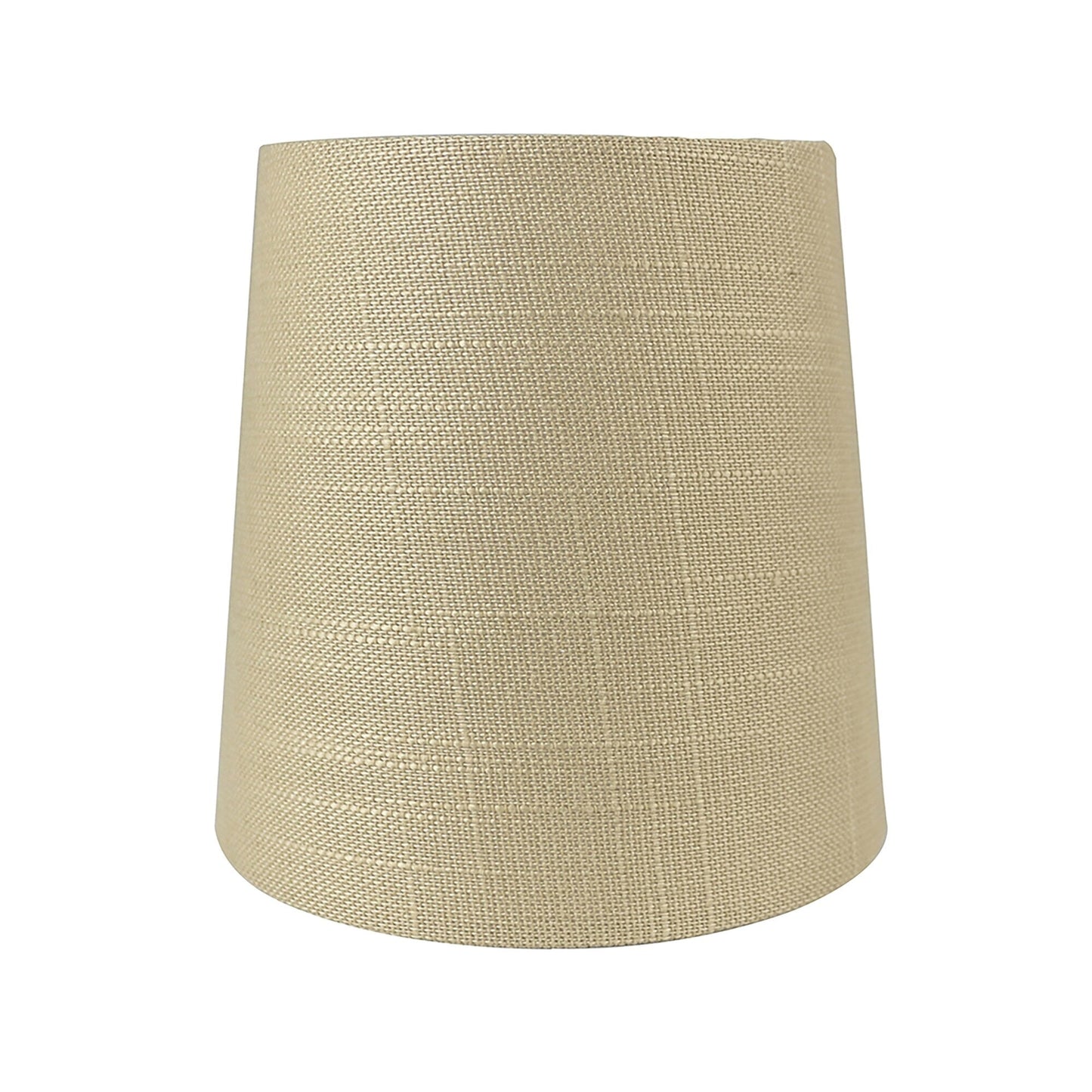 Abat-jour à pince en lin MERIVILLE pour lustre, 10 cm x 12,5 cm x 12,5 cm